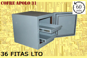 Cofre para Fitas Magnéticas Apollo 31 Cofre para Fitas Magnéticas Apollo 31