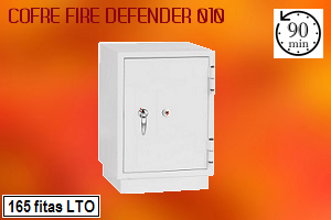 Cofre para Fitas Magnéticas Fire Defender 010 Cofre para Fitas Magnéticas Fire Defender 010