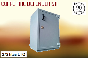 Cofre para Fitas Magnéticas Fire Defender 011 Cofre para Fitas Magnéticas Fire Defender 011