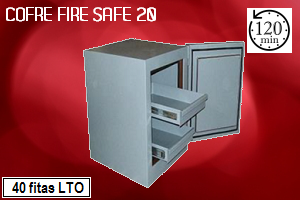 Cofre para Fitas Magnéticas Fire Safe 20 Cofre para Fitas Magnéticas Fire Safe 20
