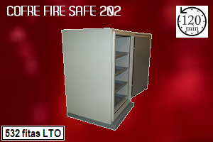 Cofre para Fitas Magnéticas Fire Safe 202 Cofre para Fitas Magnéticas Fire Safe 202