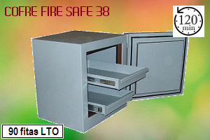 Cofre para Fitas Magnéticas Fire Safe 38 Cofre para Fitas Magnéticas Fire Safe 38